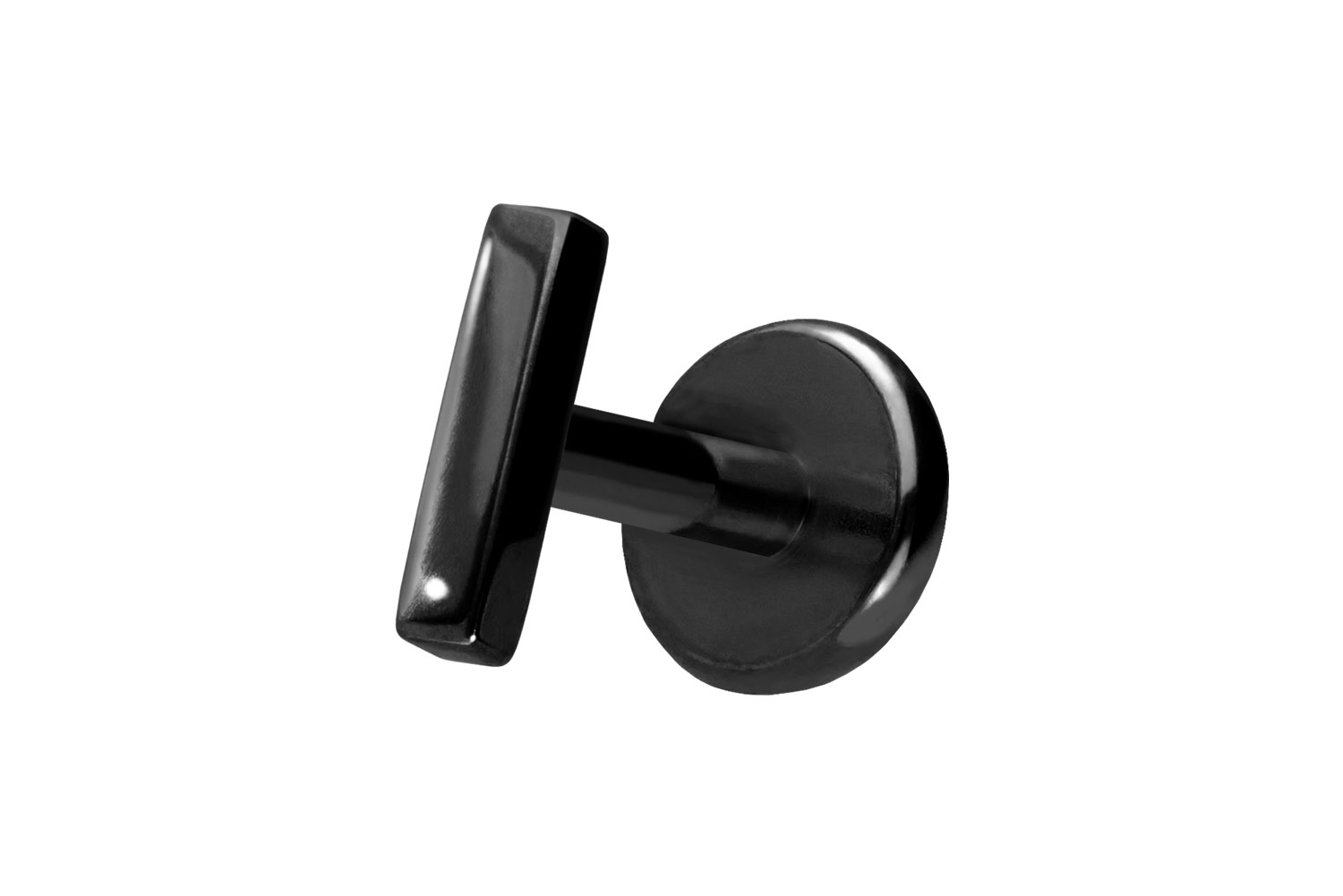 Titan Labret Piercing mit Push Fit BALKEN